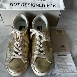 New Golden Goose Super Star Classic Limited Edition Women’s Size 40, gold